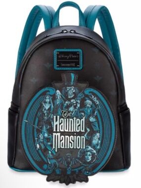 NWT The Haunted Mansion Glow in the Dark Leota Hatbox Disney Loungefly‎ Backpack